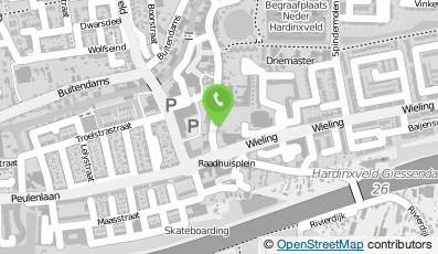 Bekijk kaart van Joco Holding B.V. in Hardinxveld-Giessendam