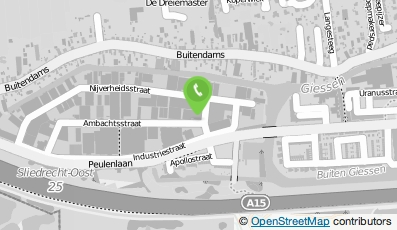 Bekijk kaart van Aspect ICT B.V. in Hardinxveld-Giessendam