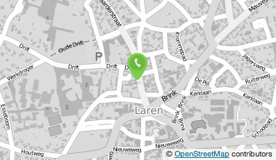 Bekijk kaart van Ortho Balans B.V. in Laren (Noord-Holland)