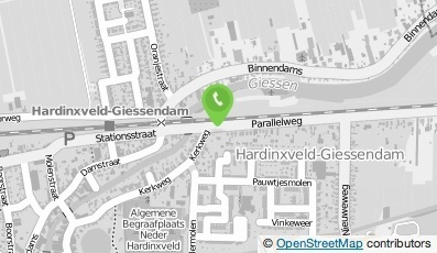 Bekijk kaart van M. van Hoften Holding B.V. in Hardinxveld-Giessendam