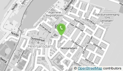 Bekijk kaart van Evertse Administraties  in Heerjansdam