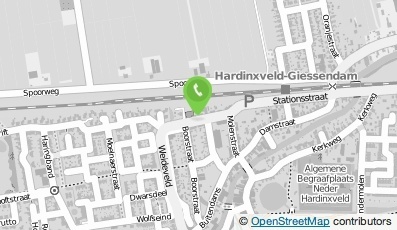 Bekijk kaart van J.H. Roubos in Hardinxveld-Giessendam