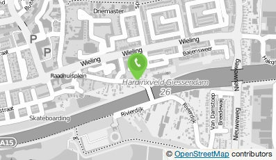 Bekijk kaart van Technisch Teken en Advies Bureau De Rooij B.V. in Hardinxveld-Giessendam