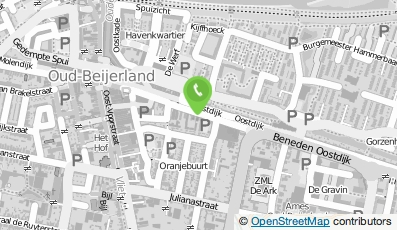 Bekijk kaart van Hofmeester en Partners B.V. in Oud-Beijerland