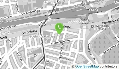 Bekijk kaart van Loodg.- en Installatiebedrijf A. van Bergem in Rotterdam