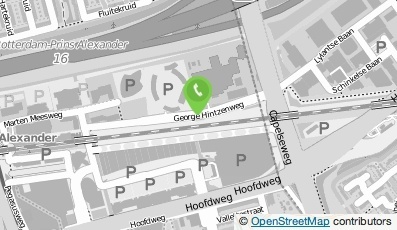 Bekijk kaart van De Weger Architecten- en Ingenieursbureau B.V. in Rotterdam