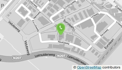 Bekijk kaart van Kuehne + Nagel N.V.  in Rozenburg (Noord-Holland)