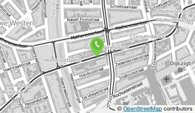 Bekijk kaart van Boeketterie Binnenweg in Rotterdam