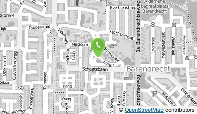 Bekijk kaart van Bakkerij Pot in Barendrecht