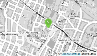 Bekijk kaart van Galerie Kralingen in Rotterdam