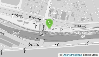 Bekijk kaart van Horeca Exploitatiemaatschappij De Punt B.V. in Botlek Rotterdam