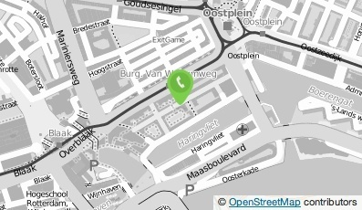 Bekijk kaart van Rech.- en Opsp. dienstbureau Van der Weg in Rotterdam