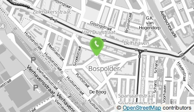 Bekijk kaart van Koffie- en Theehuis Bospolder in Rotterdam