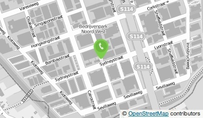 Bekijk kaart van Schildersbedrijf Oostflank  in Rotterdam