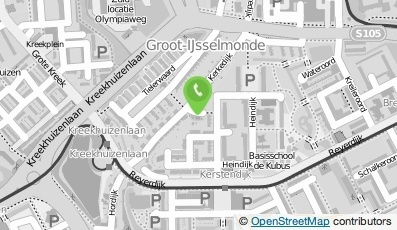 Bekijk kaart van Auto- en Motorrijschool 'Ted'  in Rotterdam
