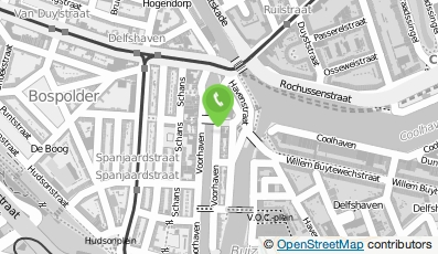 Bekijk kaart van 't Ouwe Bruggetje in Rotterdam