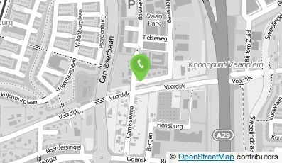 Bekijk kaart van Verkeersschool Piet Dubbeldam B.V. in Barendrecht
