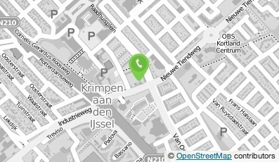 Bekijk kaart van Roodenburg Installatie Bedrijf in Krimpen aan den Ijssel