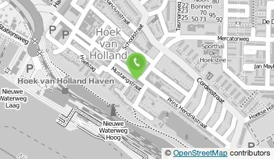 Bekijk kaart van Fa. B. van Spronsen in Hoek Van Holland