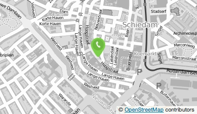 Bekijk kaart van Jeneverie 't Spul in Schiedam