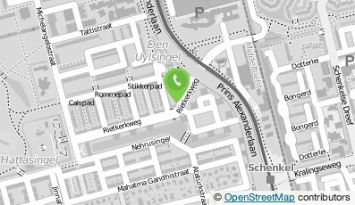 Bekijk kaart van Snackbar 'de Prins'  in Rotterdam