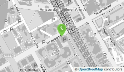 Bekijk kaart van Parking Antartica in Amsterdam