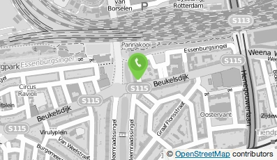 Bekijk kaart van Onderneming J. de Klerk in Rotterdam