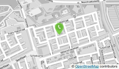 Bekijk kaart van Pizzaservice 'Rossini' in Spijkenisse