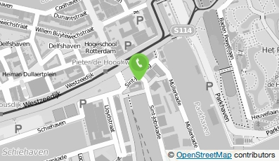 Bekijk kaart van 123 DV Architectuur & Consult in Rotterdam