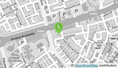 Bekijk kaart van Aannemingsbedrijf W.J. van Doorn & Zonen V.O.F. in Spijkenisse