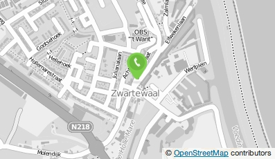 Bekijk kaart van Café Restaurant 't Fust in Zwartewaal