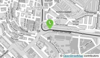 Bekijk kaart van Pamela's Haarmode  in Schiedam