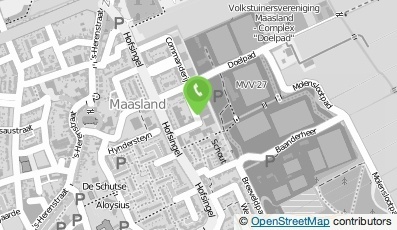 Bekijk kaart van Autobedrijf Van der Voort B.V. in Maasland