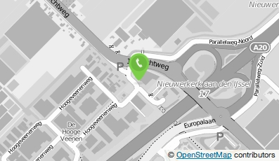 Bekijk kaart van Synergy Health Nieuwerkerk in Nieuwerkerk aan den Ijssel