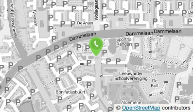 Bekijk kaart van AniCura Dierenkliniek Leeuwarden in Leeuwarden