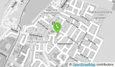 Bekijk kaart van Kapsalon Duet in Heerjansdam