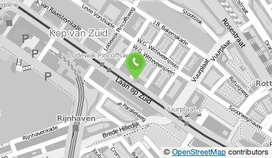 Bekijk kaart van Buro Kader in Rotterdam