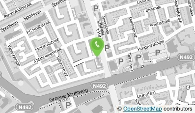Bekijk kaart van Kapsalon Avanti in Spijkenisse