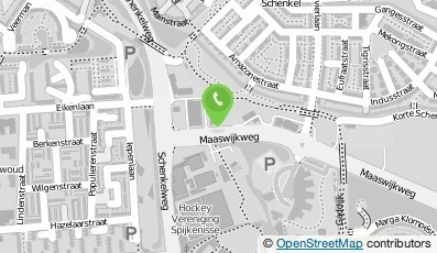 Bekijk kaart van D.C.B. Distripark Eemhaven  in Spijkenisse