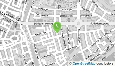 Bekijk kaart van B.V. Bouw- en Aannemersbedrijf Barendregt & De Bruijn in Vlaardingen