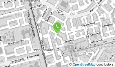 Bekijk kaart van Hoefie's Glaszettersbedrijf B.V. in Rotterdam