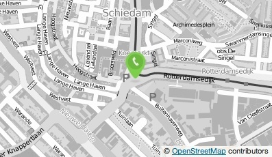 Bekijk kaart van 't Vierkantje  in Schiedam