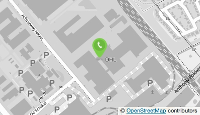 Bekijk kaart van DHL Benelux in Eindhoven