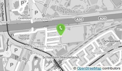 Bekijk kaart van A. Rigters in Schiedam