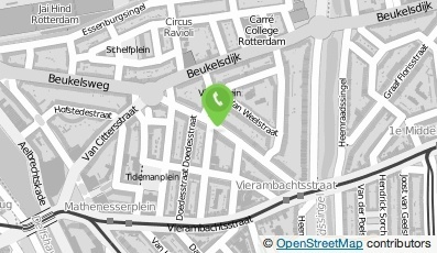 Bekijk kaart van Bakelaar & Waardenburg in Rotterdam
