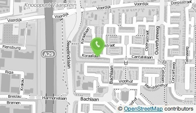 Bekijk kaart van De Vos Administratiekantoor & Interim Management B.V. in Barendrecht