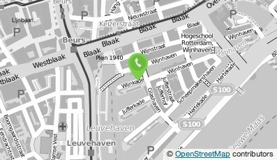 Bekijk kaart van B.V. Overz. Verv., Adv.- en Bemidd.bur. v. Buitenl. Verv. in Rotterdam