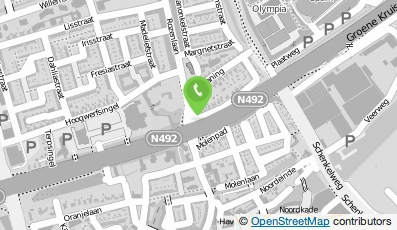 Bekijk kaart van Klip van Wijk Makelaars in Spijkenisse