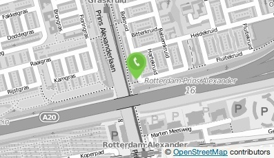 Bekijk kaart van Handelsonderneming B.A. W. Zaal V.O.F. in Rotterdam