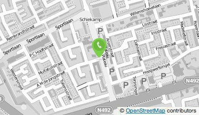 Bekijk kaart van Apotheek Botlek in Spijkenisse